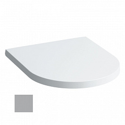 Сиденье для унитаза Kartell by laufen серый матовый, дюропласт, с микролифтом 8.9133.3.759.000.1 Laufen